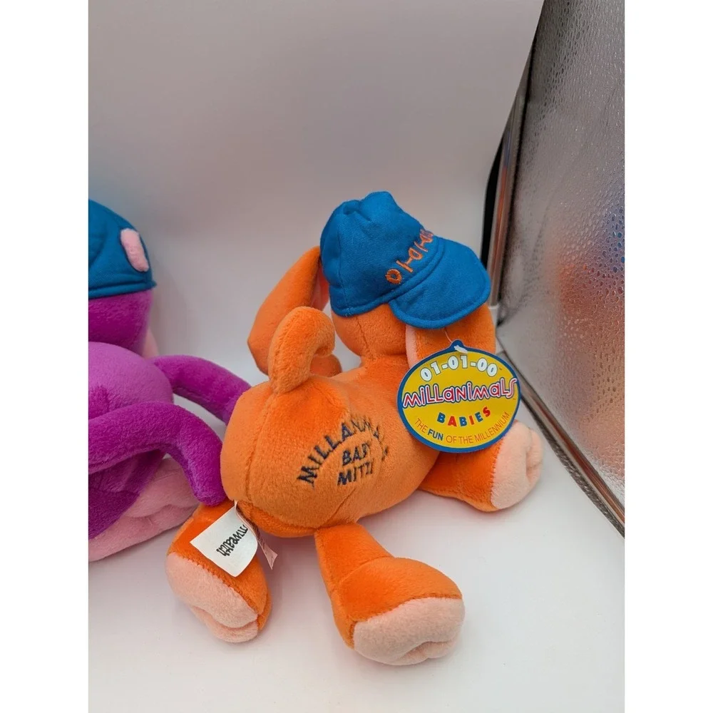 Commonwealth Millanimals‎ Baby Melody Miles Miron Mitzi Plush 11 Inch Lot of 4